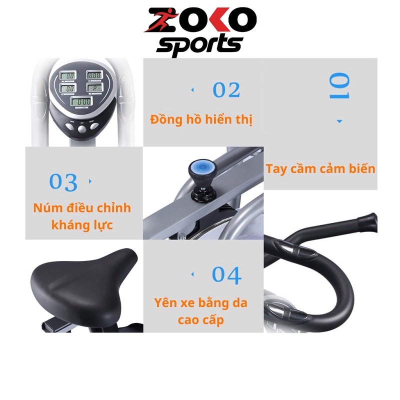 XE ĐẠP TẬP THỂ DỤC TOÀN THÂN ELITEPRO 2085