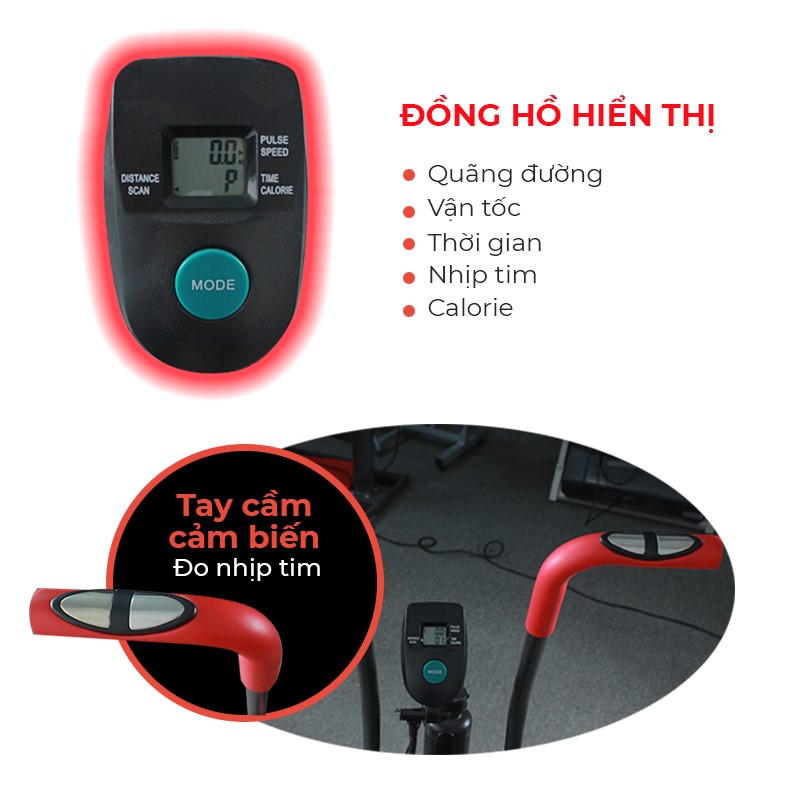 XE ĐẠP TẬP THỂ DỤC ZASAMI KZ-6414