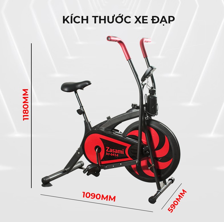 XE ĐẠP TẬP THỂ DỤC ZASAMI KZ-6414