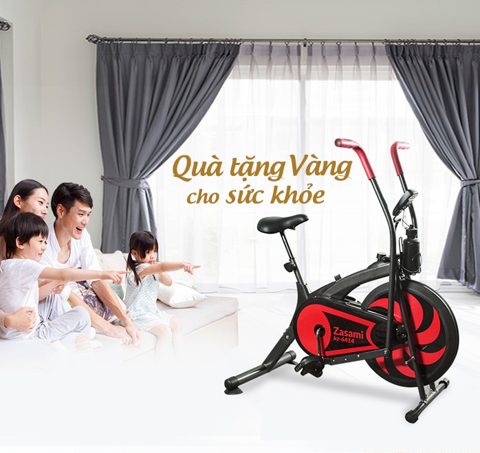XE ĐẠP TẬP THỂ DỤC ZASAMI KZ-6414