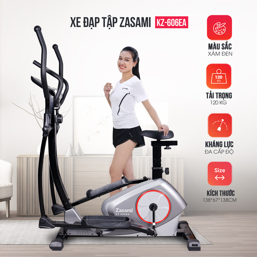 XE ĐẠP TẬP THỂ DỤC ZASAMI KZ606EA
