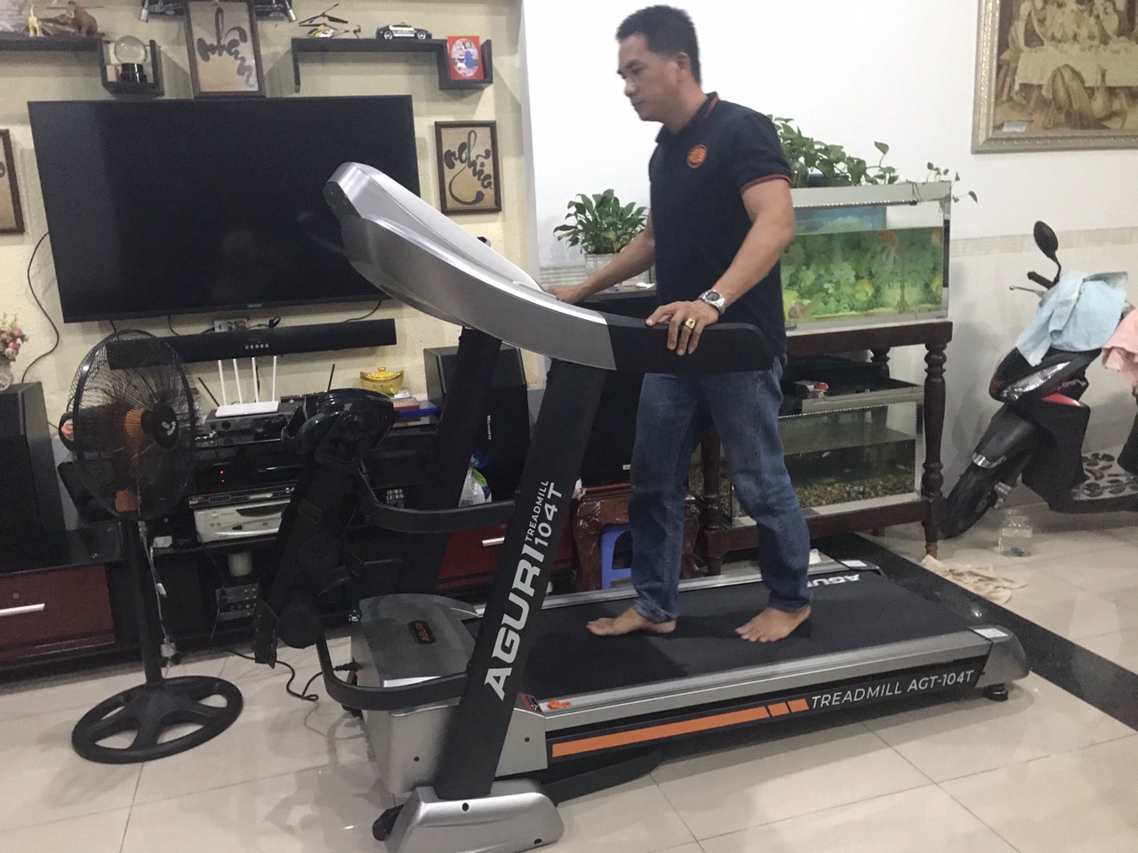 MÁY CHẠY BỘ ĐIỆN AGURI AGT-104T