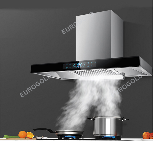 Hút mùi chữ T mặt kính đen EUH01670PRO , EUH01690PRO