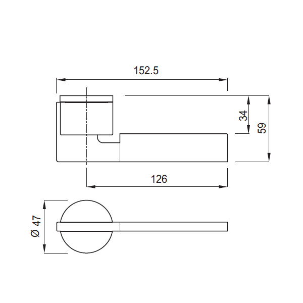KHÓA CỬA HAFELE 901.78.285 BỌC DA