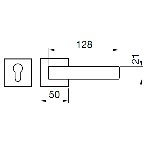 KHÓA CỬA HAFELE 901.79.874