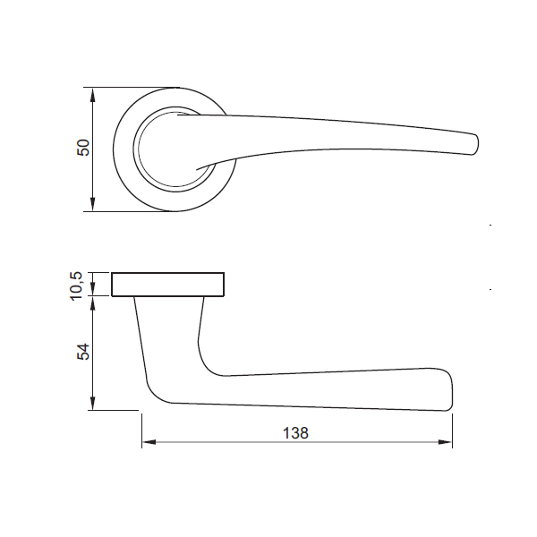 KHÓA CỬA HAFELE 901.99.598