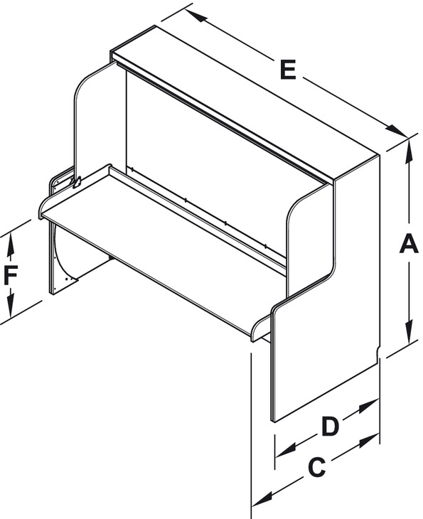 PHỤ KIỆN GIƯỜNG XẾP HAFELE TAVOLETTO 271.97.301