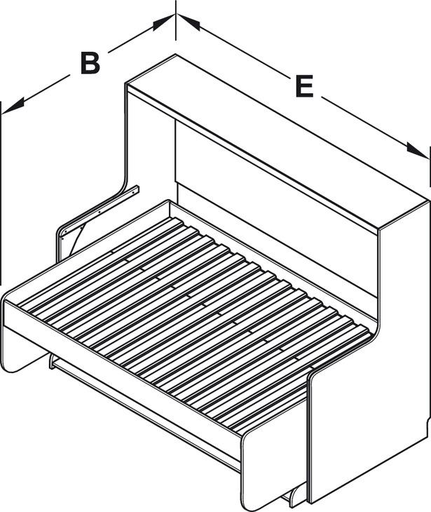 PHỤ KIỆN GIƯỜNG XẾP HAFELE TAVOLETTO 271.97.301