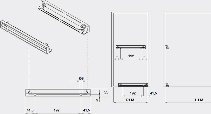 GIÁ ÚP BÁT HAFELE - 544.01.009