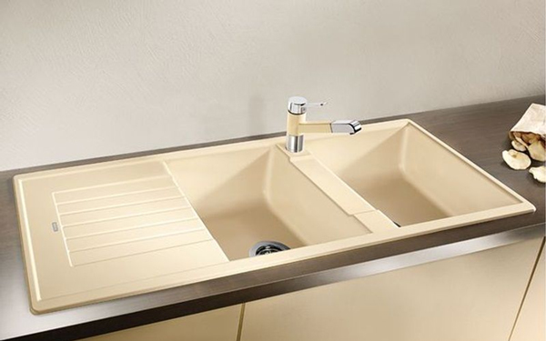 CHẬU ĐÁ BLANCOZIA 8S 565.76.659 MÀU VÀNG NHẠT