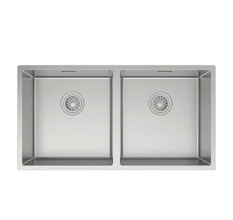 Chậu bếp Inox Hafele Satin R10 HS24-SSN2S-870 567.24.437