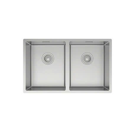 Chậu bếp Inox Hafele Satin R10 HS24-SSN2S-750 567.24.427