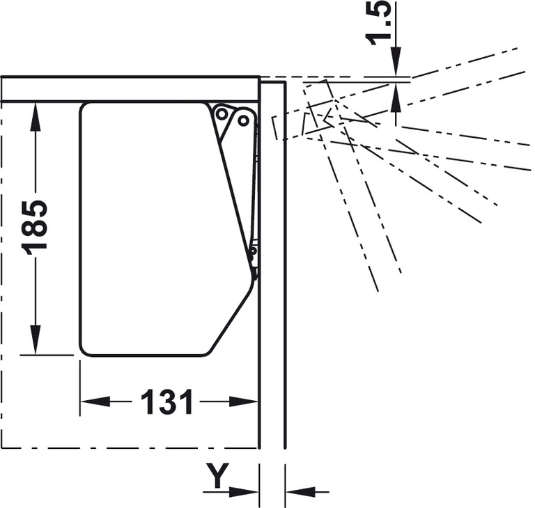 TAY NÂNG HAFELE FREE FLAP