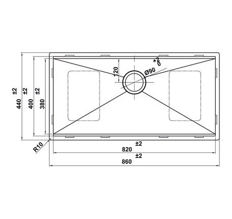 Chậu Inox Hafele WS R0 HS24-SSN1S-8644 567.24.477