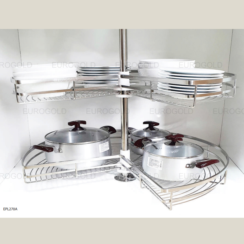 MÂM XOAY INOX MỜ NAN DẸT EPL270A – EUROGOLD