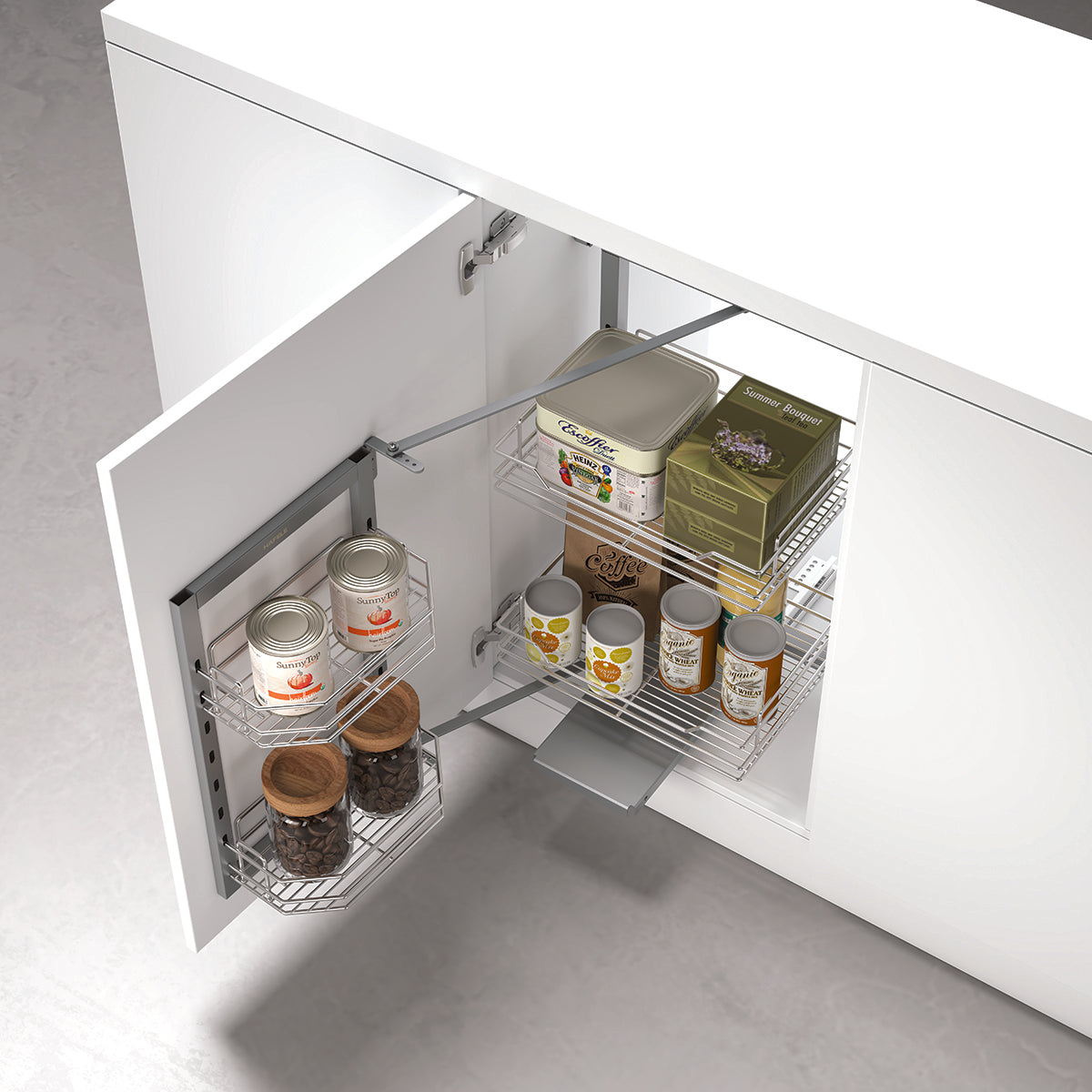 Tủ Đồ Khô cánh mở Dolce 450mm Hafele 548.65.006