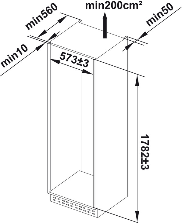 Tủ lạnh Hafele Âm -  HF-BI60X 534.14.080