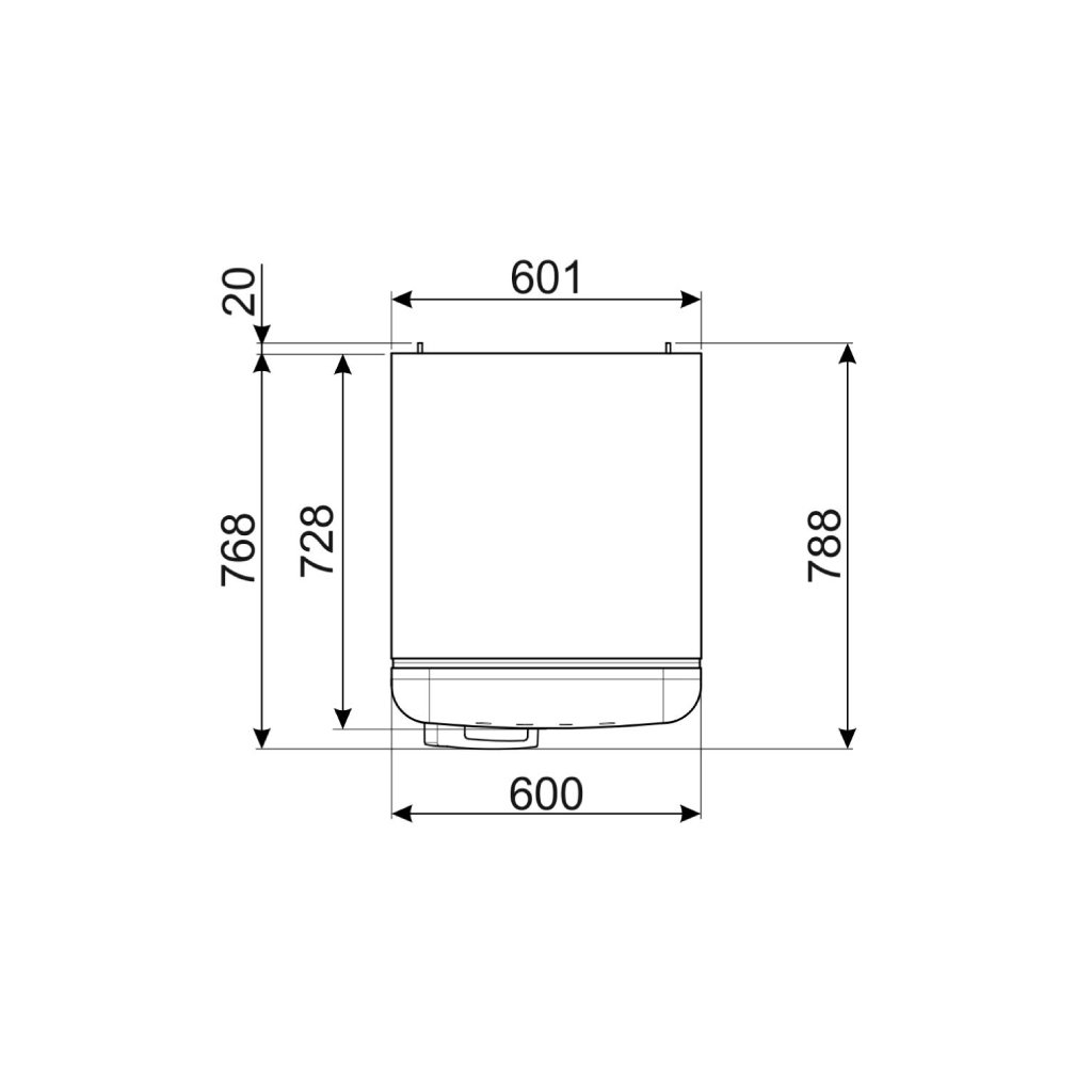 TỦ LẠNH SMEG 50'S STYLE 535.14.537