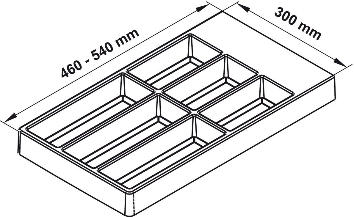 KHAY CHIA NGĂN KÉO HAFELE SEPARATO 556.70.040