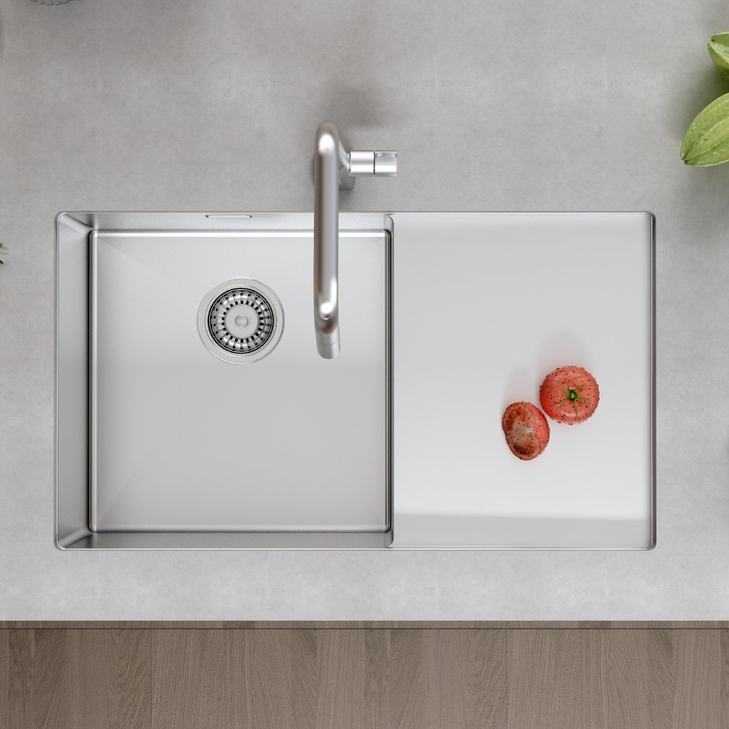 Chậu inox Häfele HS21-SSD1S60 - 567.94.010