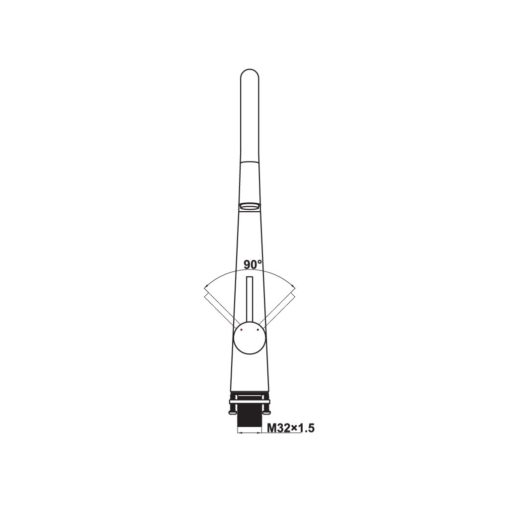 Vòi bếp Häfele HT21-CH1P245 577.55.220
