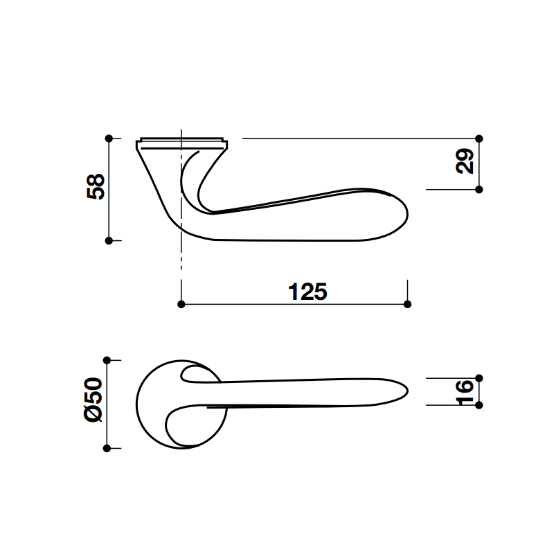 TAY KHÓA CỬA HAFELE 900.99.732