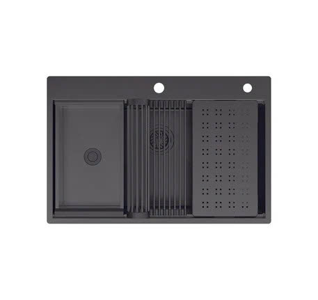 Chậu bếp Inox Hafele WS R10 HS25-SSN1S-7650 - 567.24.484 - Titan