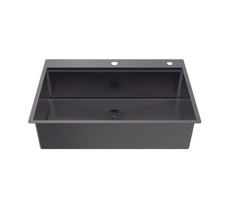 Chậu bếp Inox Hafele WS R10 HS25-SSN1S-7650 - 567.24.485 - đen