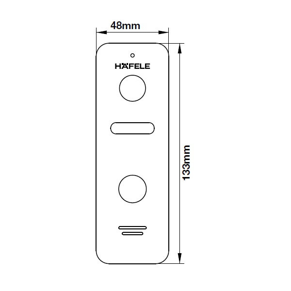 CHUÔNG CỬA CAMERA HAFELE SVD-700 959.23.085