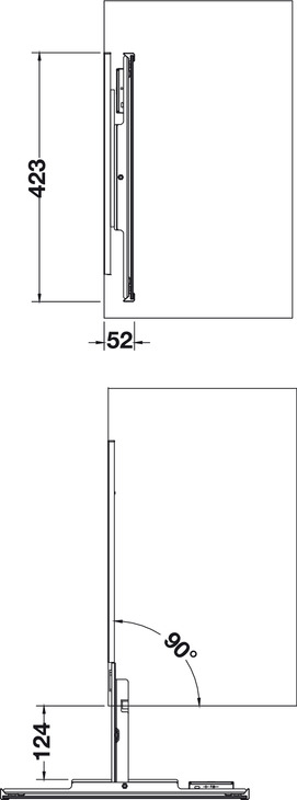 GƯƠNG XOAY ĐÈN LED HAFELE 807.95.190