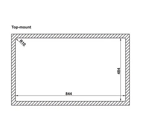 Chậu Inox Hafele - WS R10 HS25-SSN2S-8650 567.94.024