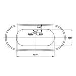 Bồn tắm âm ACTIVE 1700 - 588.55.680