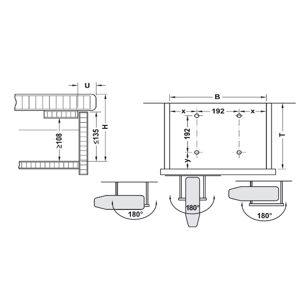BÀN ỦI IRONFIX HAFELE