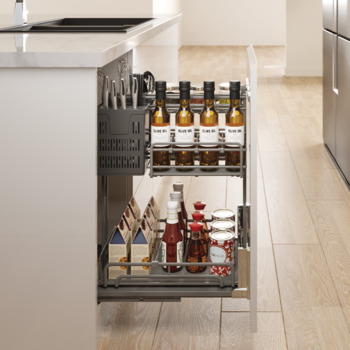 Giá đựng gia vị Omero Multi 400mm Kosmo 595.00.805