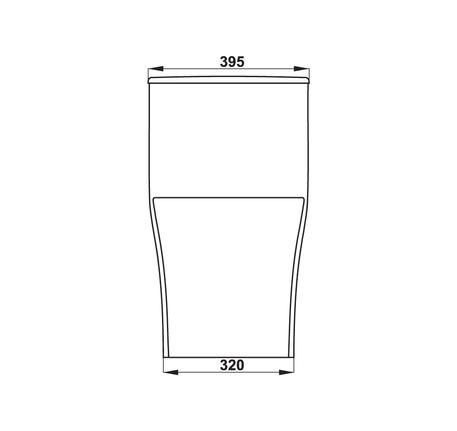 Bồn cầu một khối Sapporo 588.79.409