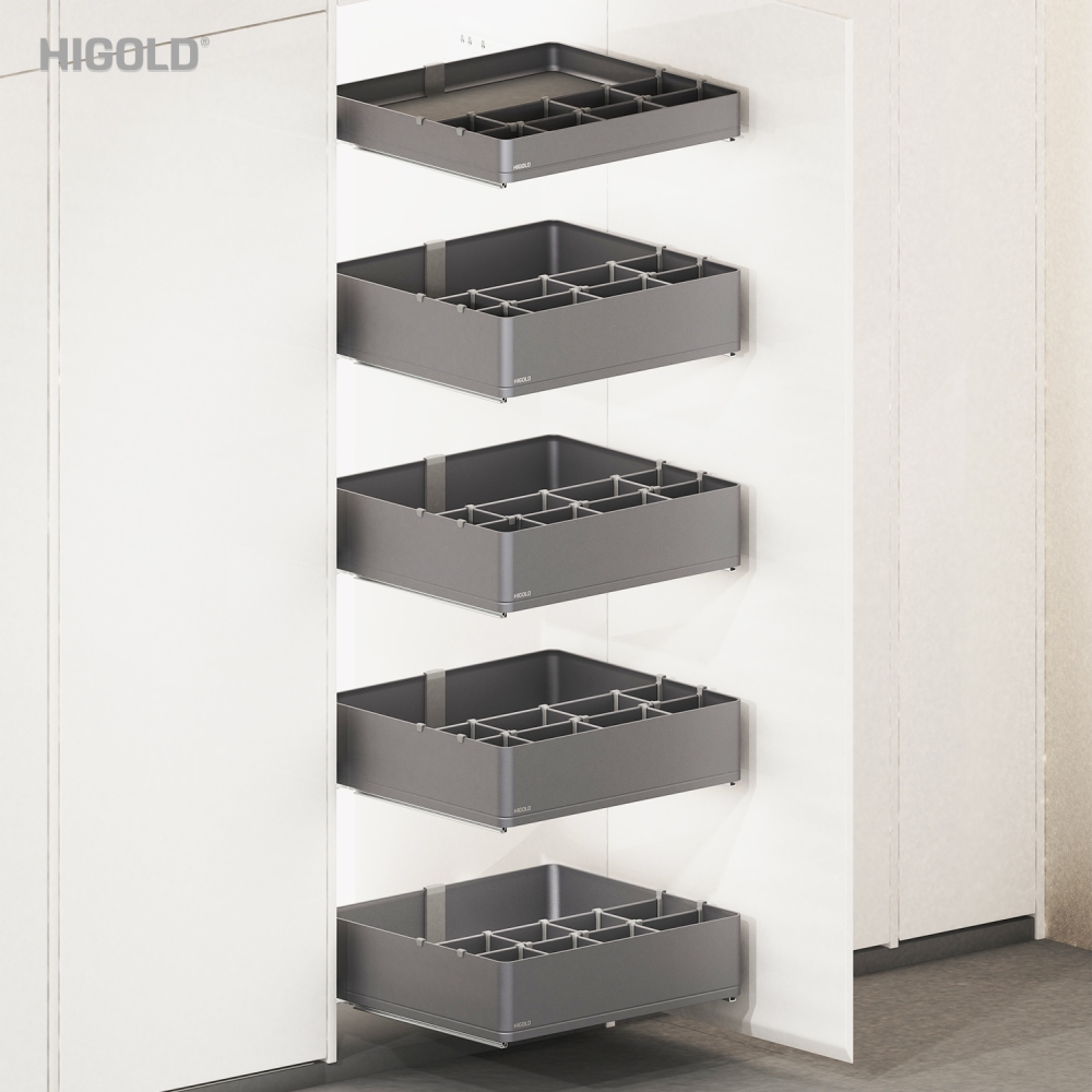 HỆ TỦ KHO NGĂN KÉO ÂM ĐỘC LẬP NHÔM HÀNG KHÔNG HIGOLD