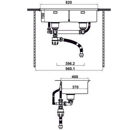 Chậu Inox Hafele - WS R10 HS25-SSN2S-8650 567.94.024