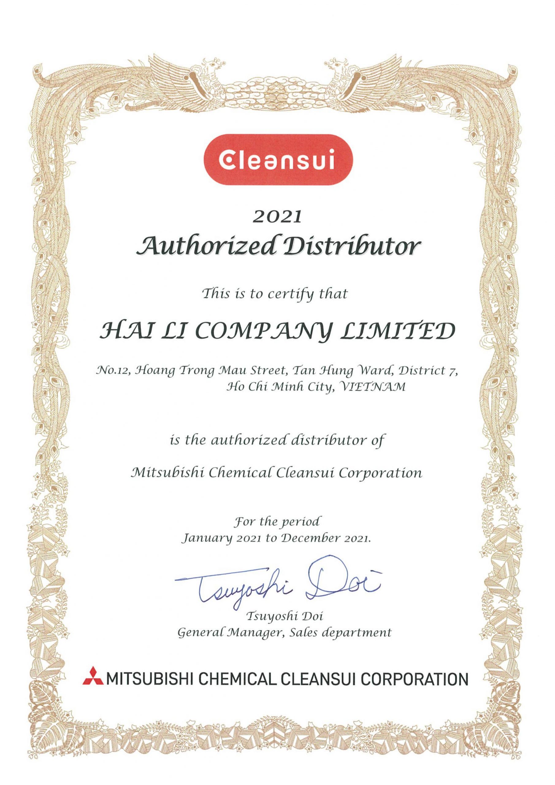 MÁY LỌC NƯỚC MITSUBISHI CLEANSUI ET101