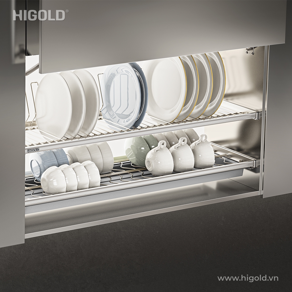 GIÁ ĐỰNG BÁT ĐĨA CỐ ĐỊNH HIGOLD PLATINUM SERIES