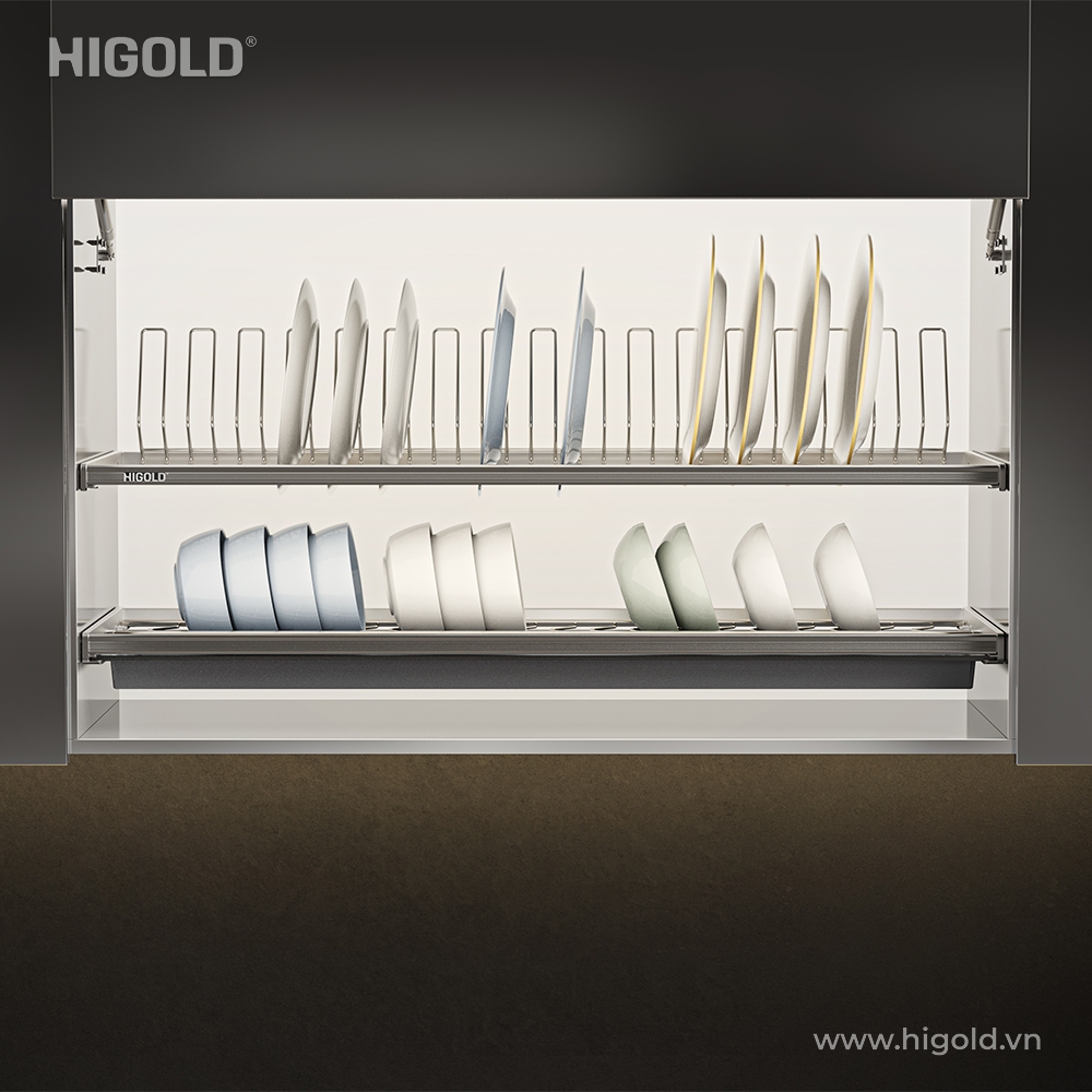 GIÁ ĐỰNG BÁT ĐĨA CỐ ĐỊNH HIGOLD PLATINUM SERIES