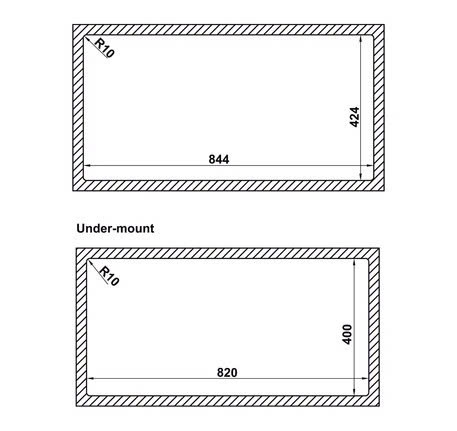 Chậu Inox Hafele - WS R10 HS25-SSN2S-8644 567.94.023