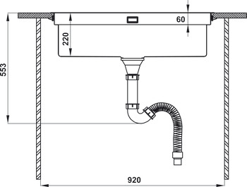 Chậu bếp Hafele 567.94.029