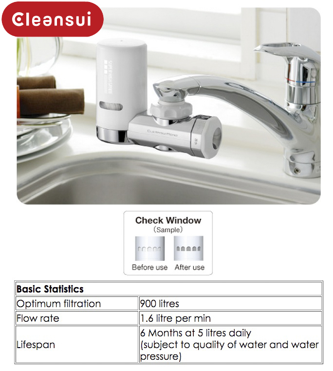 MÁY LỌC NƯỚC TẠI VÒI CLEANSUI EF201