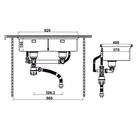 Chậu Inox Hafele - WS R10 HS25-SSN2S-8644 567.94.023