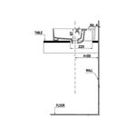 Chậu sứ đặt bàn Sapporo 420 - 588.79.031