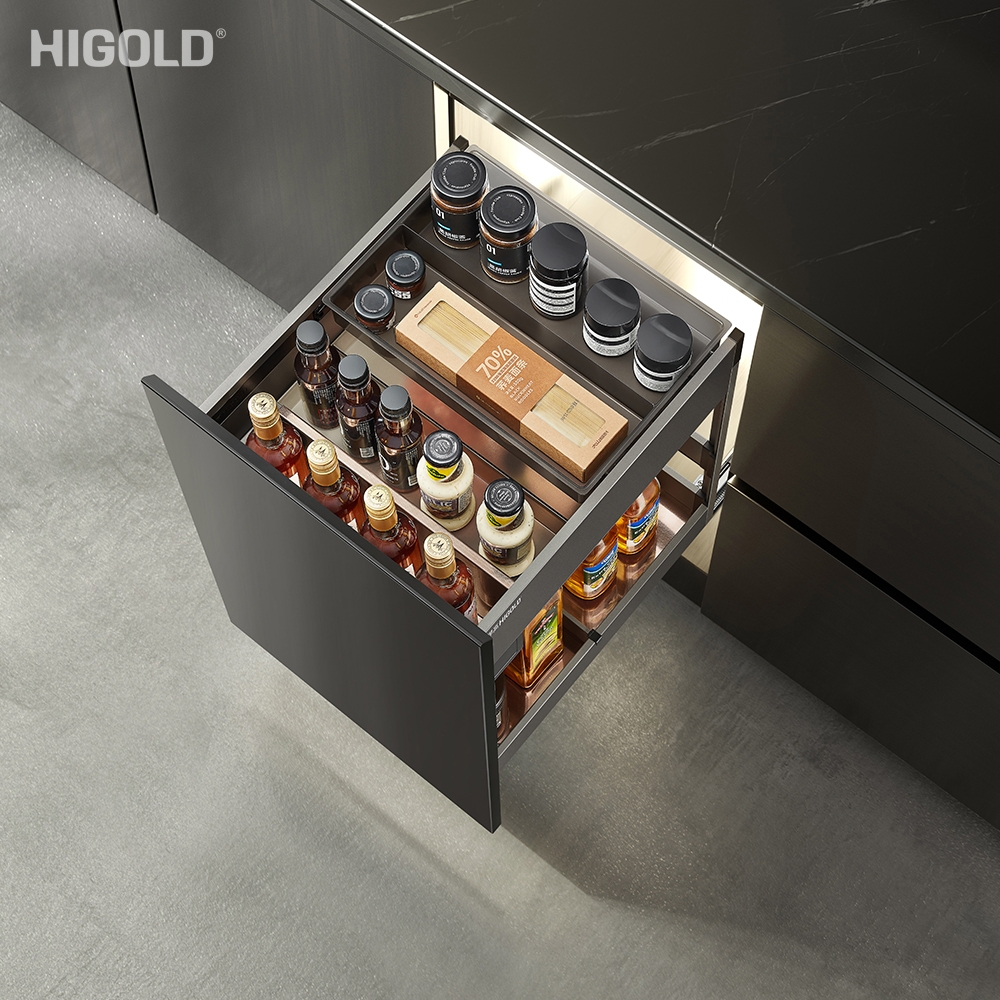 KỆ GIA VỊ HỘP NHÔM 4.0 HIGOLD SHEARER