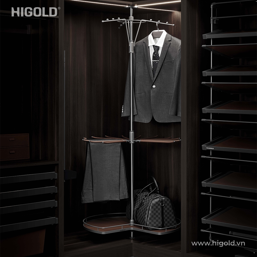 GÓC XOAY TREO QUẦN ÁO HIGOLD SERIES A