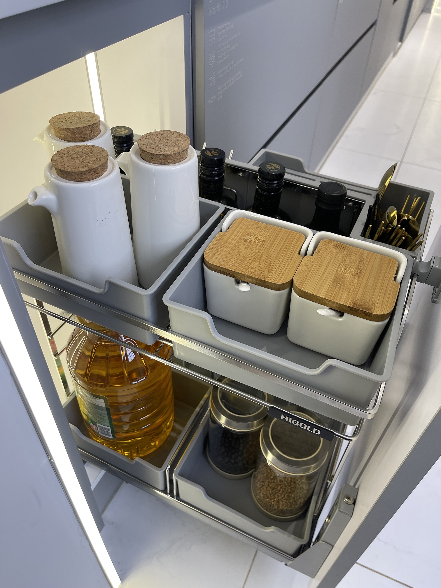 KỆ DAO THỚT GIA VỊ HIGOLD MARTIN 2.0