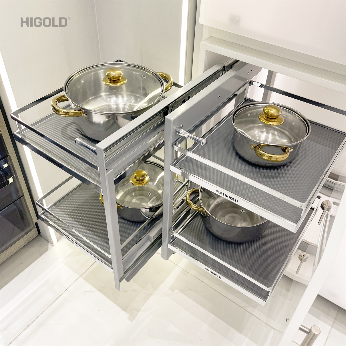 KỆ MỞ GÓC TOÀN PHẦN HIGOLD DIAMOND