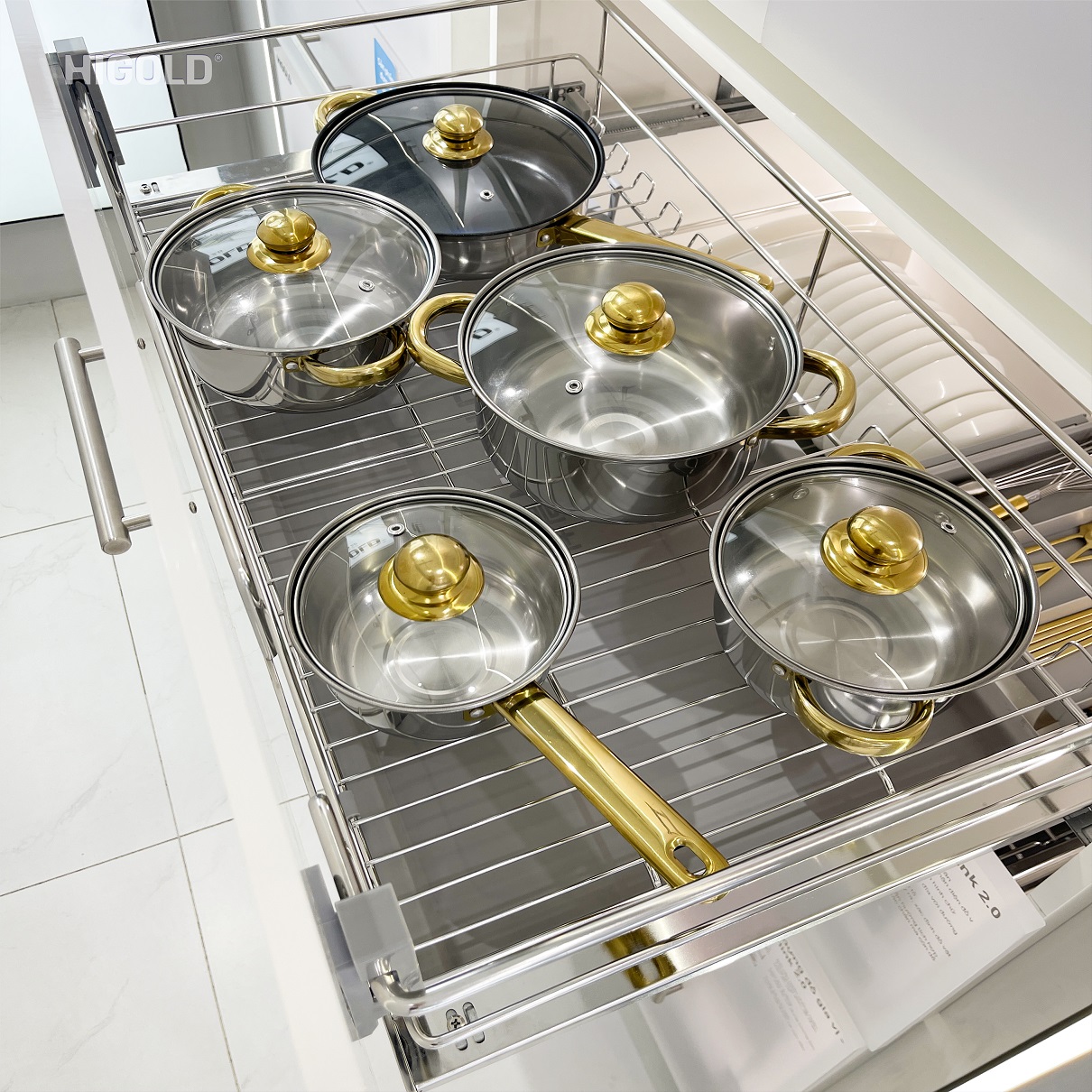 GIÁ XOONG NỒI NAN TRÒN HIGOLD STARLINK 2.0